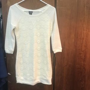 Deb small form fitting floral dress